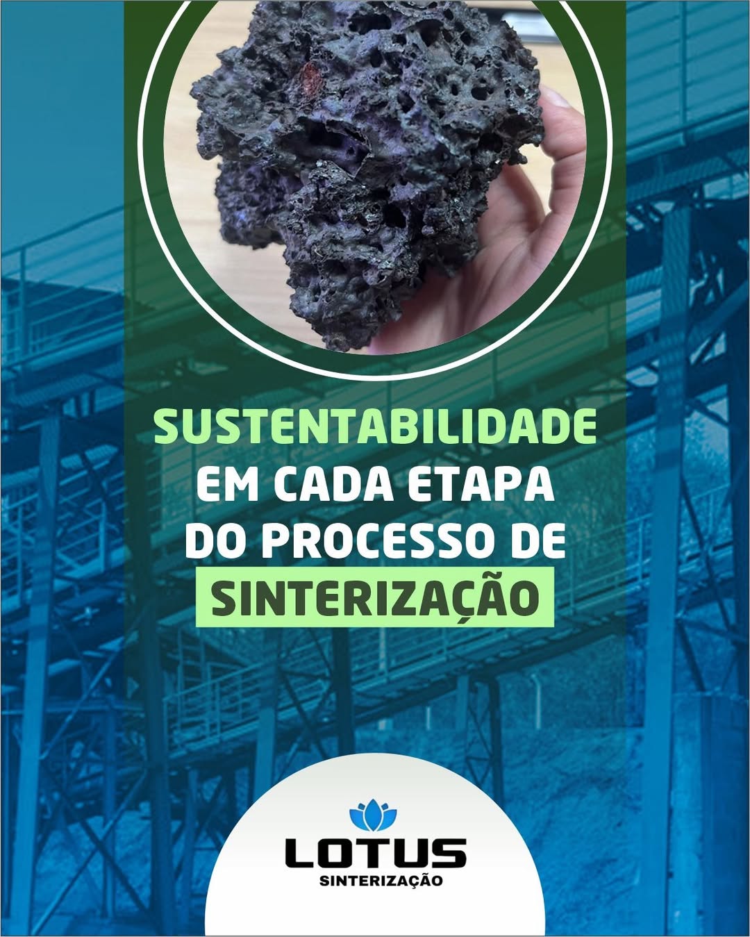Sustentabilidade na sinterização