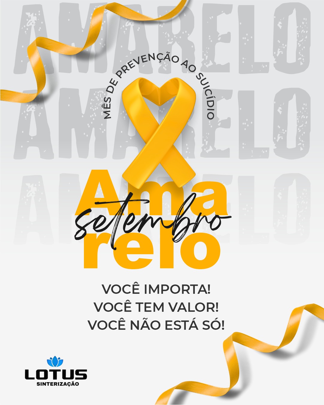 Setembro Amarelo: Você importa!