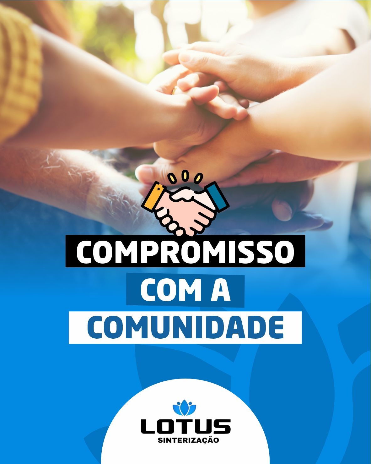 Compromisso com a comunidade